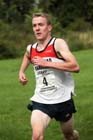 Calum Johnson (Gateshead) first in the Senior Mens Relay, Sunderland Cross Country Open.